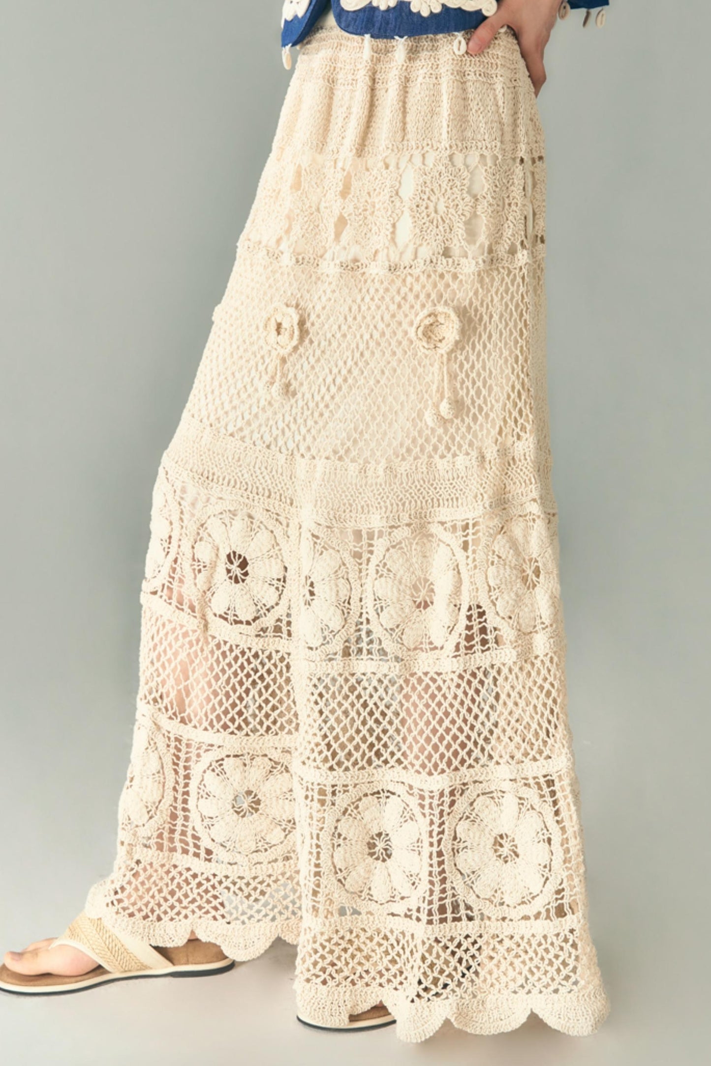 Wilderness Flower Maxi Skirt