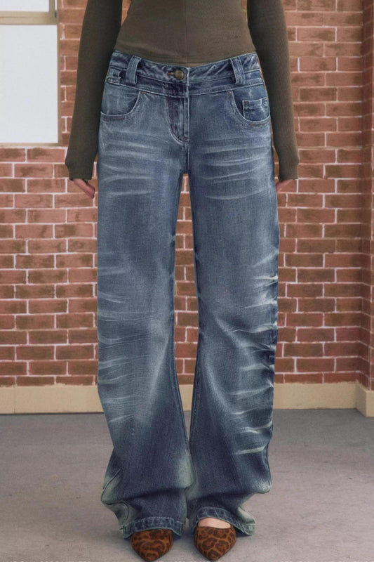 Retro Trend Winter Scimitar Jeans