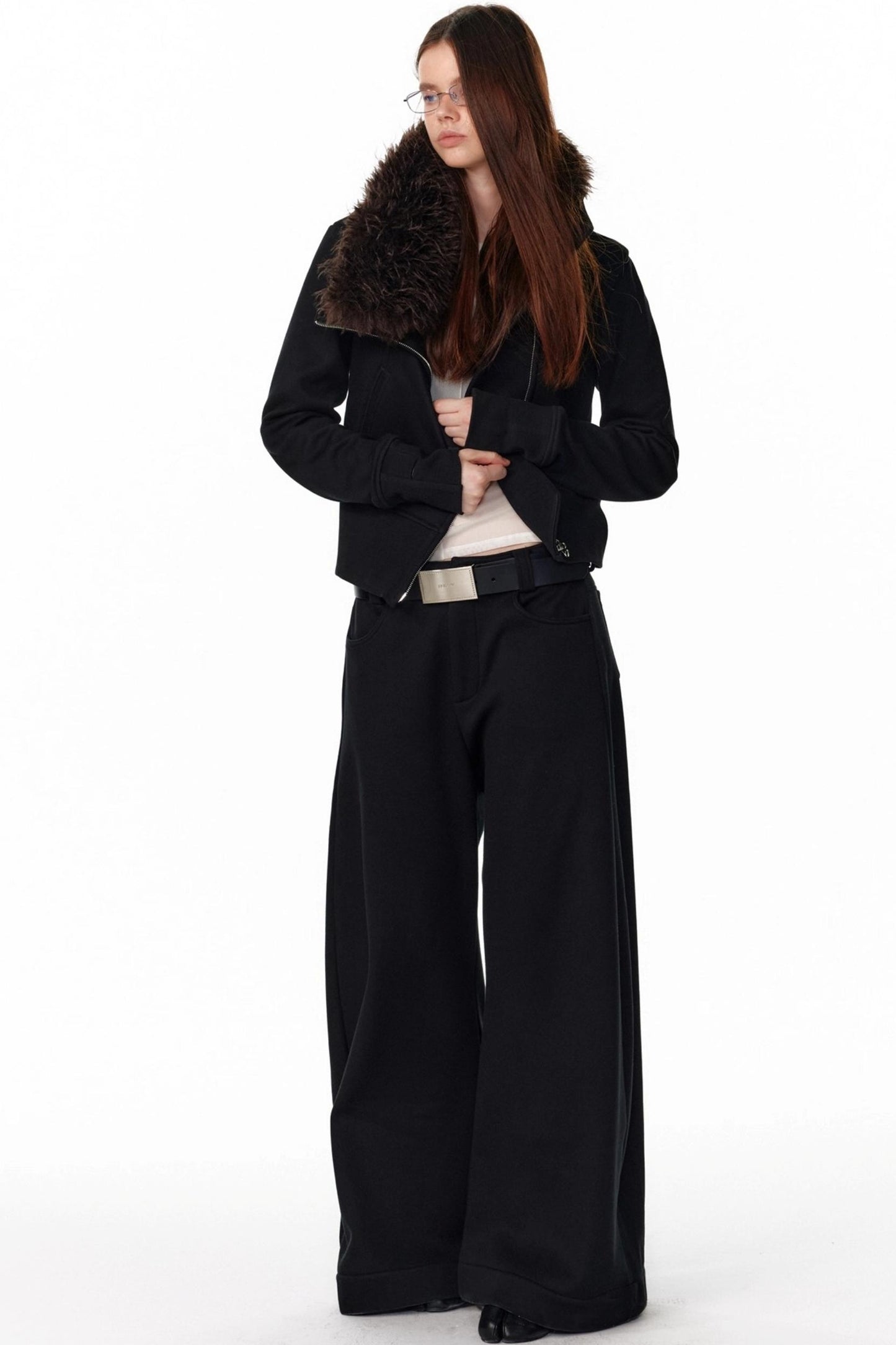 Retro Plaid Fleece Lined Sweatpants