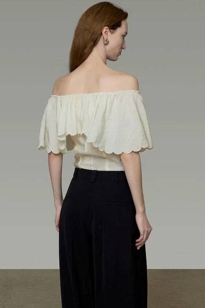 One-Shoulder Elegant Top