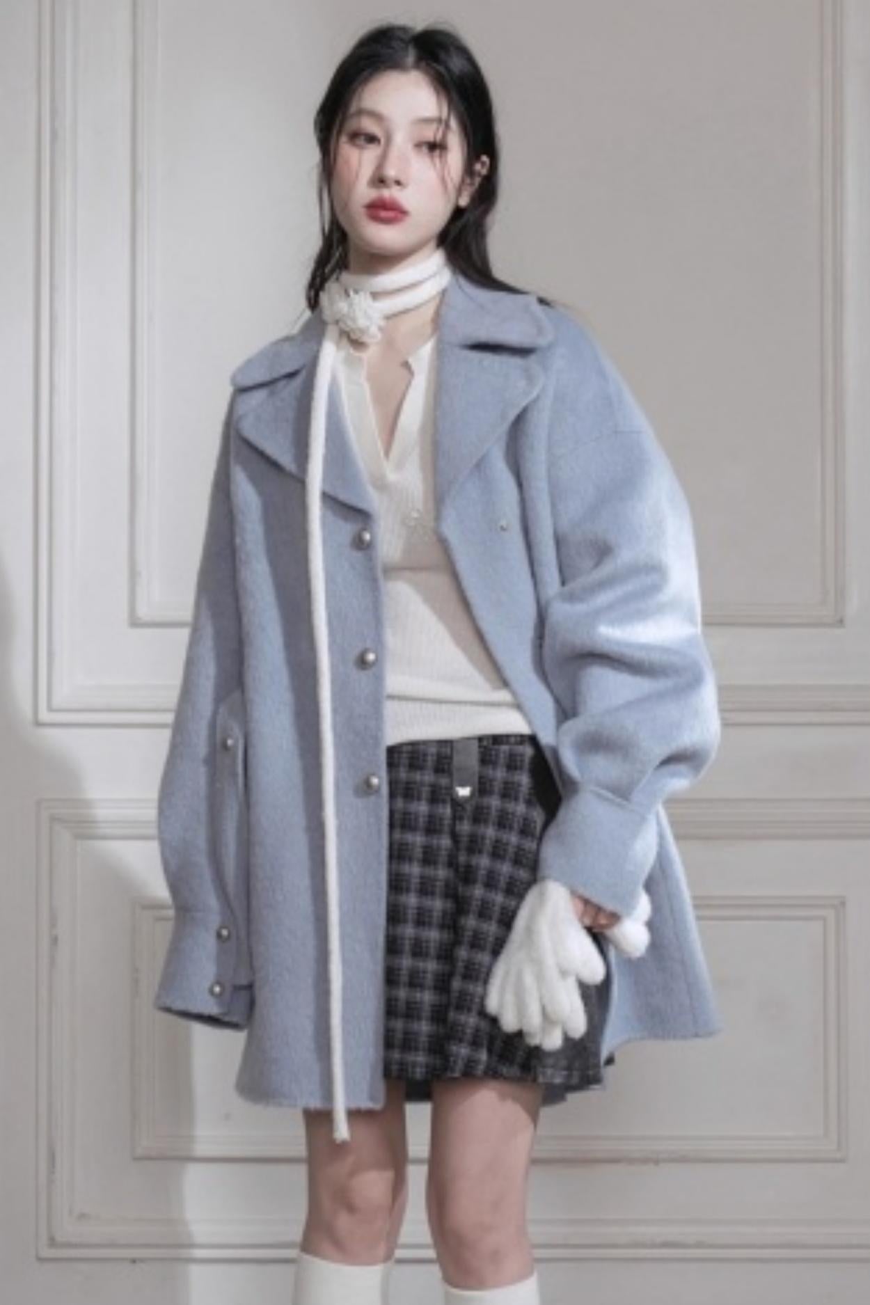 Sheep Wool Sequin Top