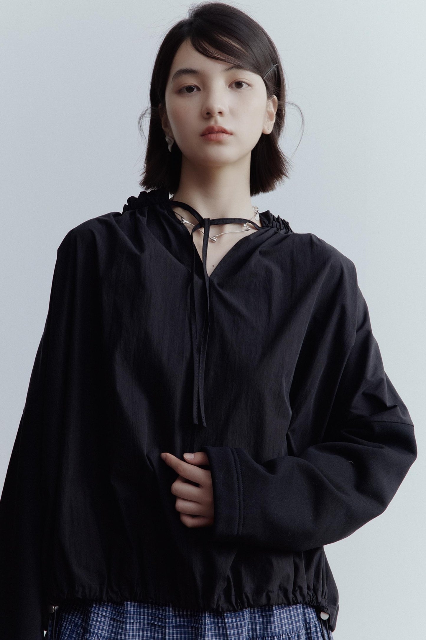 Personality Splicing Pullover Top