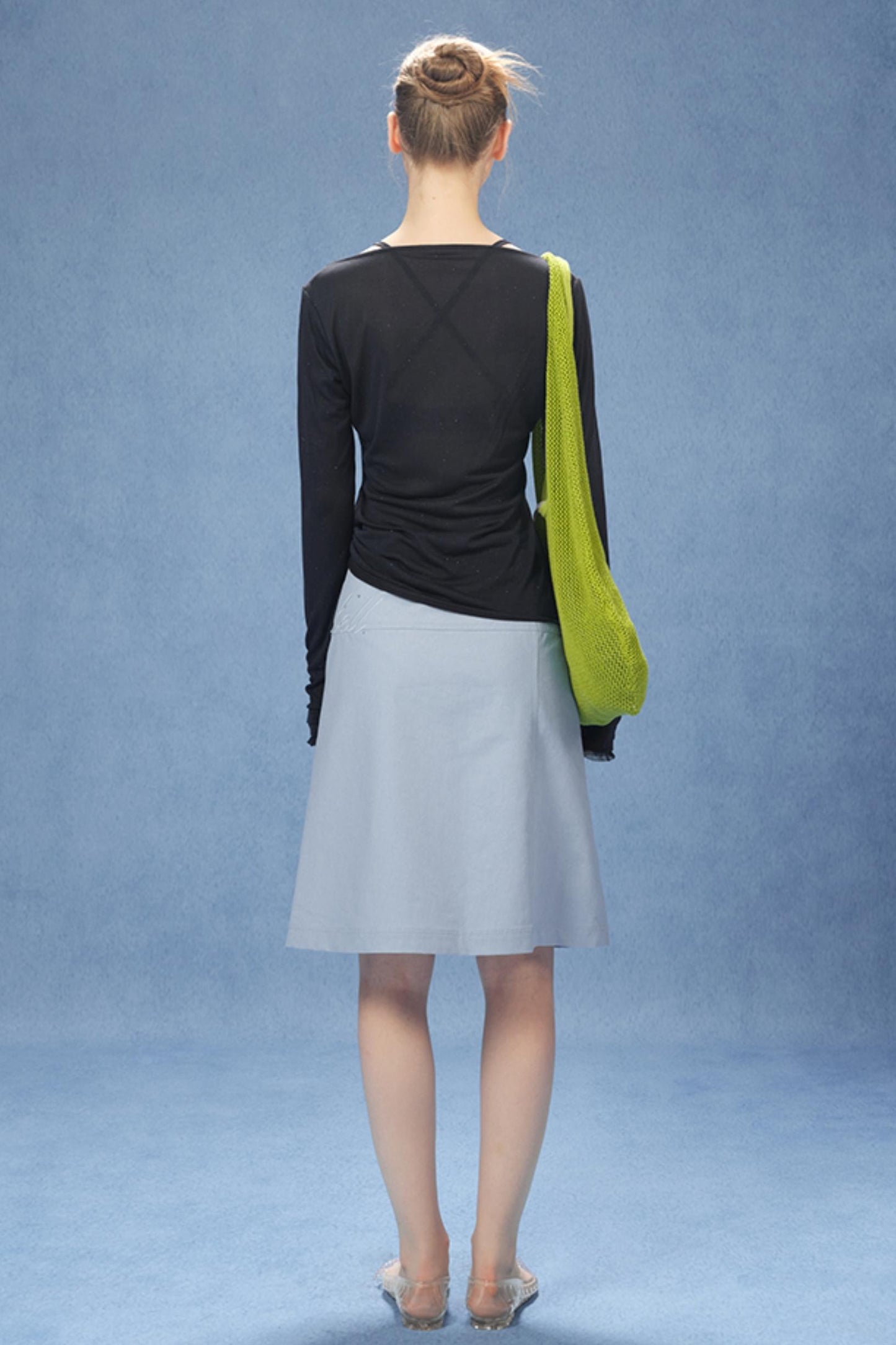 Chic U-Neck Corset Top Set