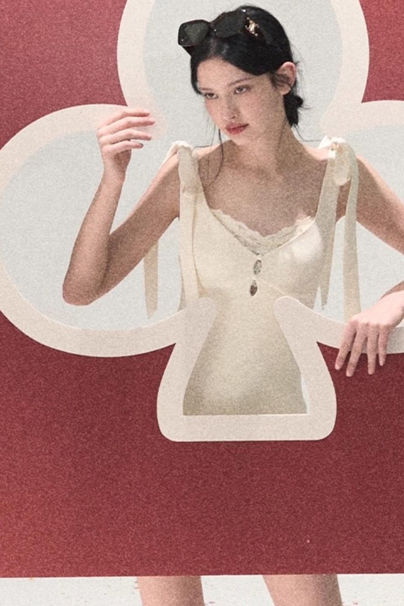 Snowfall Lace Knit Dress