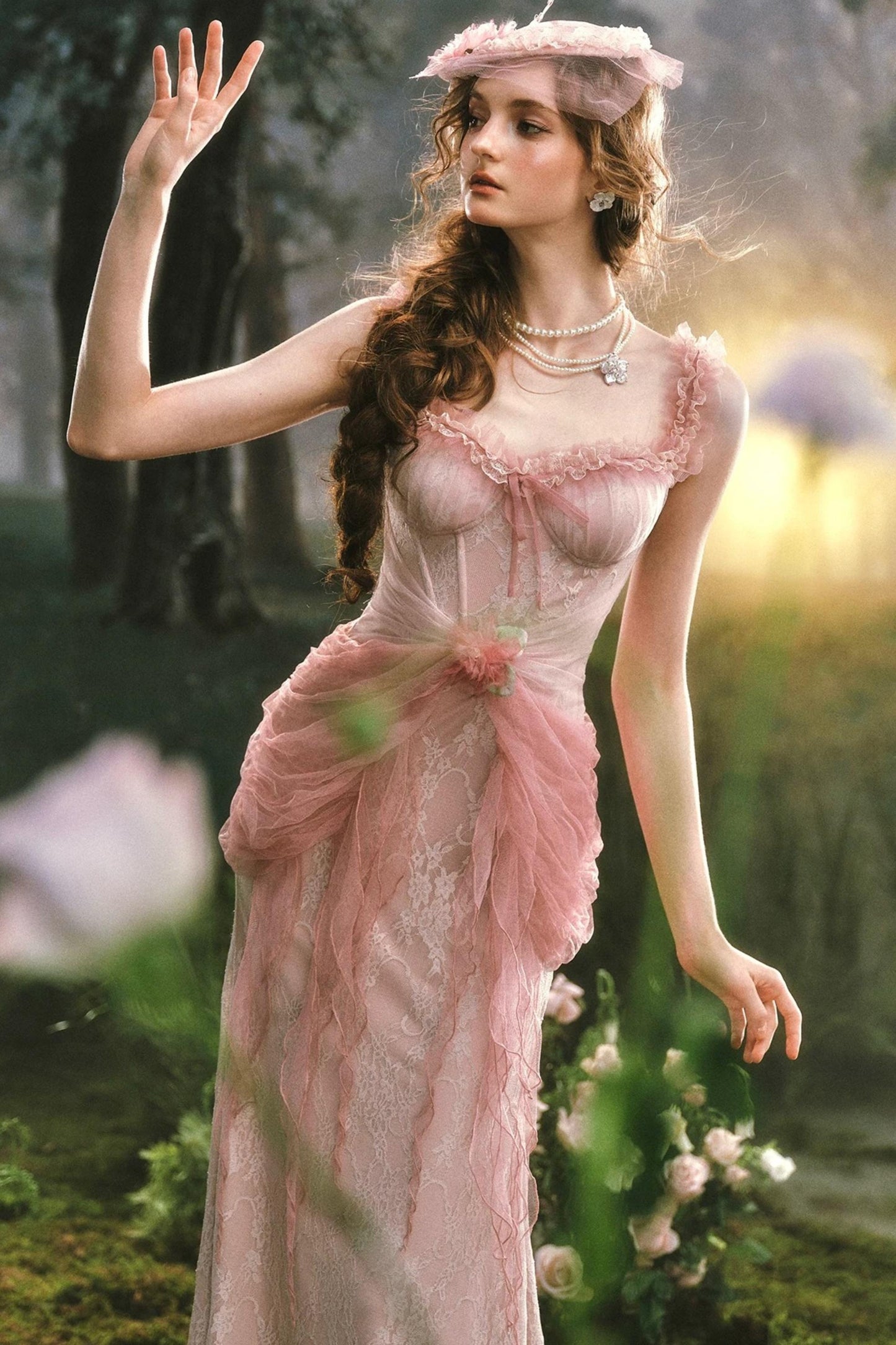 Pink Fairy Dress Staycation Dress Set-Up