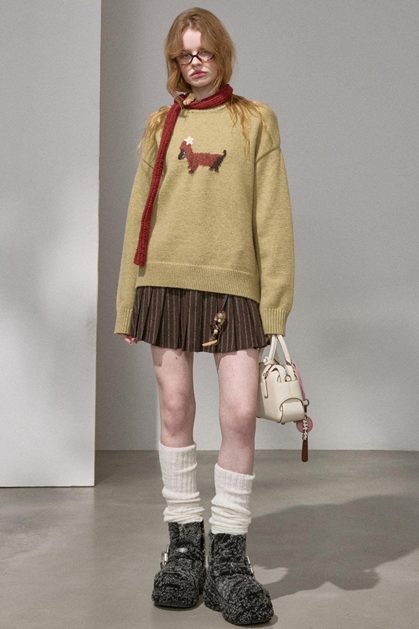 Holiday Dachshund Sweater Top