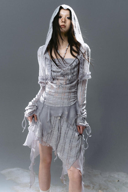 Misty Patchwork Skirt