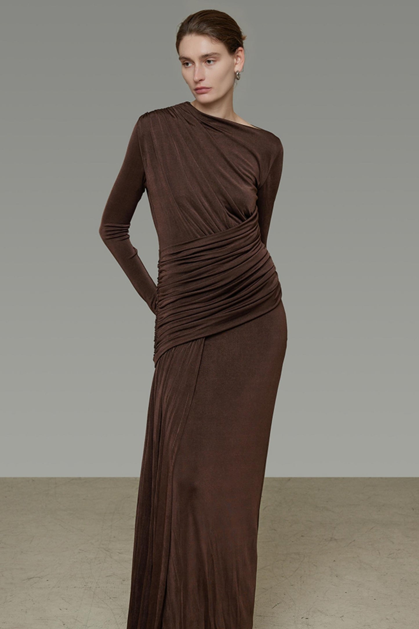Slim Autumn Long Dress