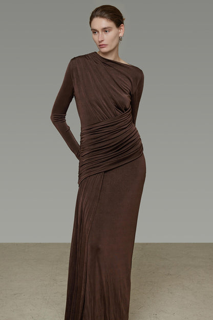 Slim Autumn Long Dress