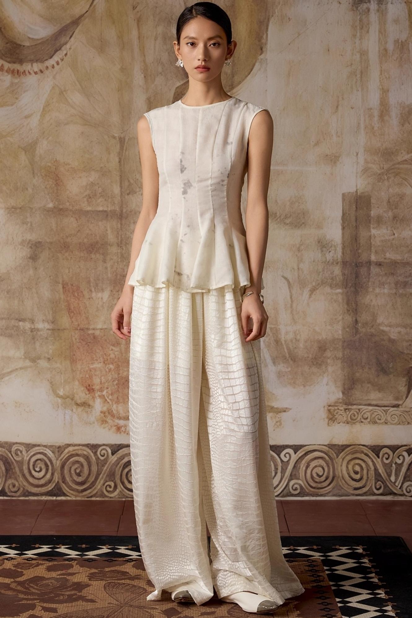 Casual Wide-Leg Pants