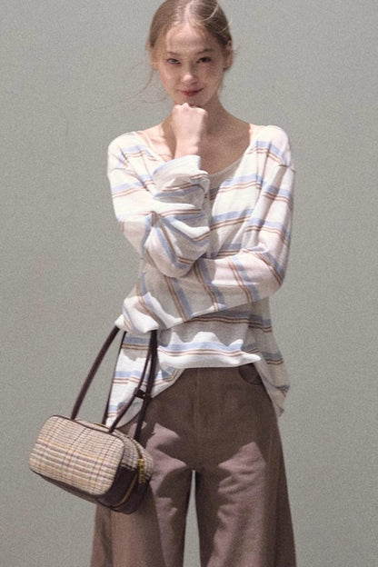 Stripe Knit Sweater