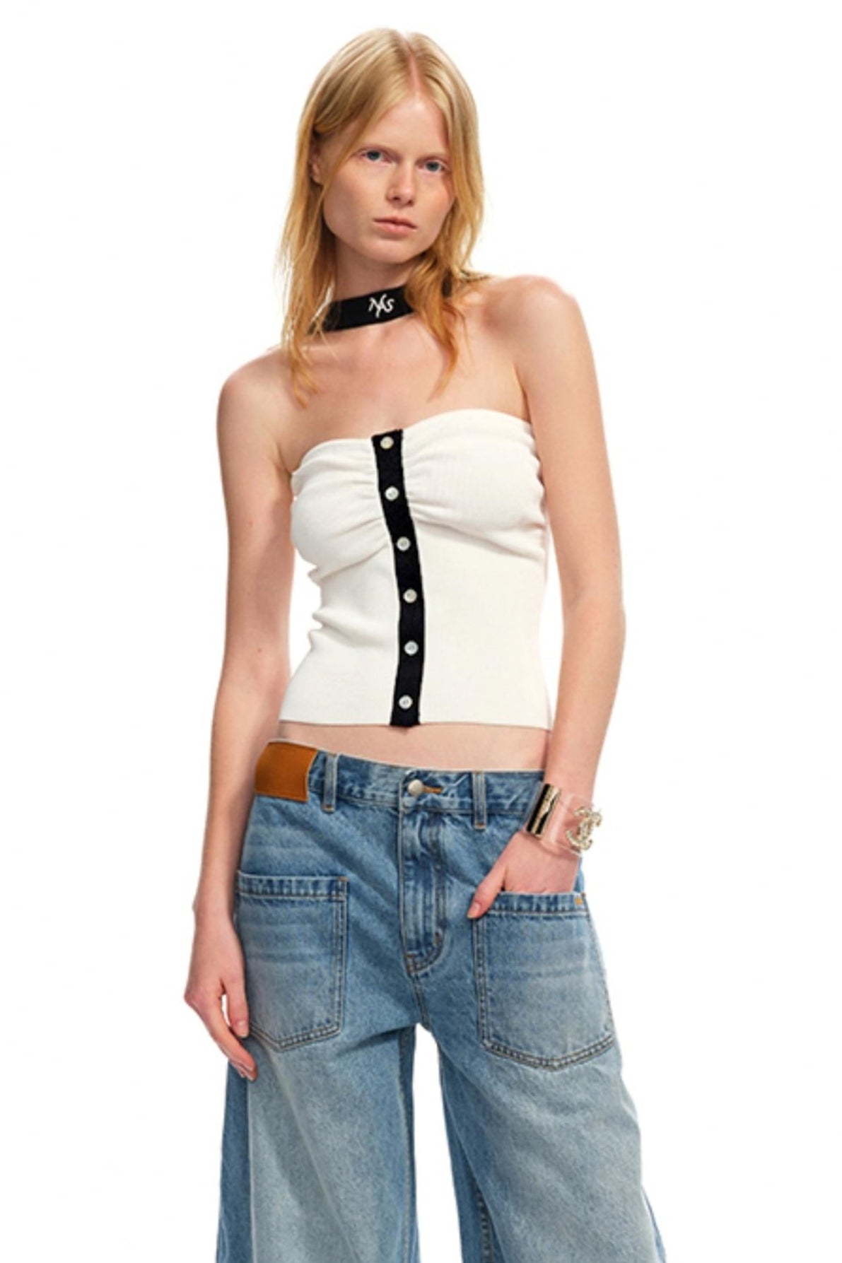 One-Shoulder Slim Camisole
