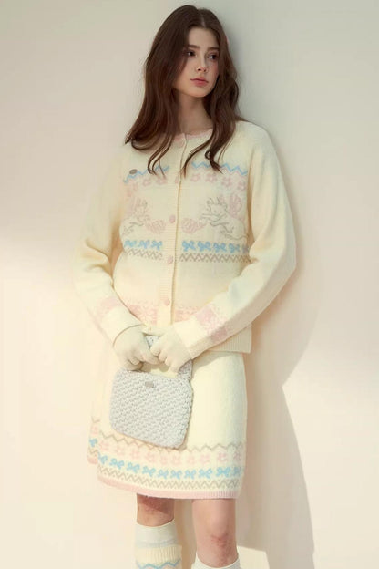 Knit Elegance Jacket Set-Up