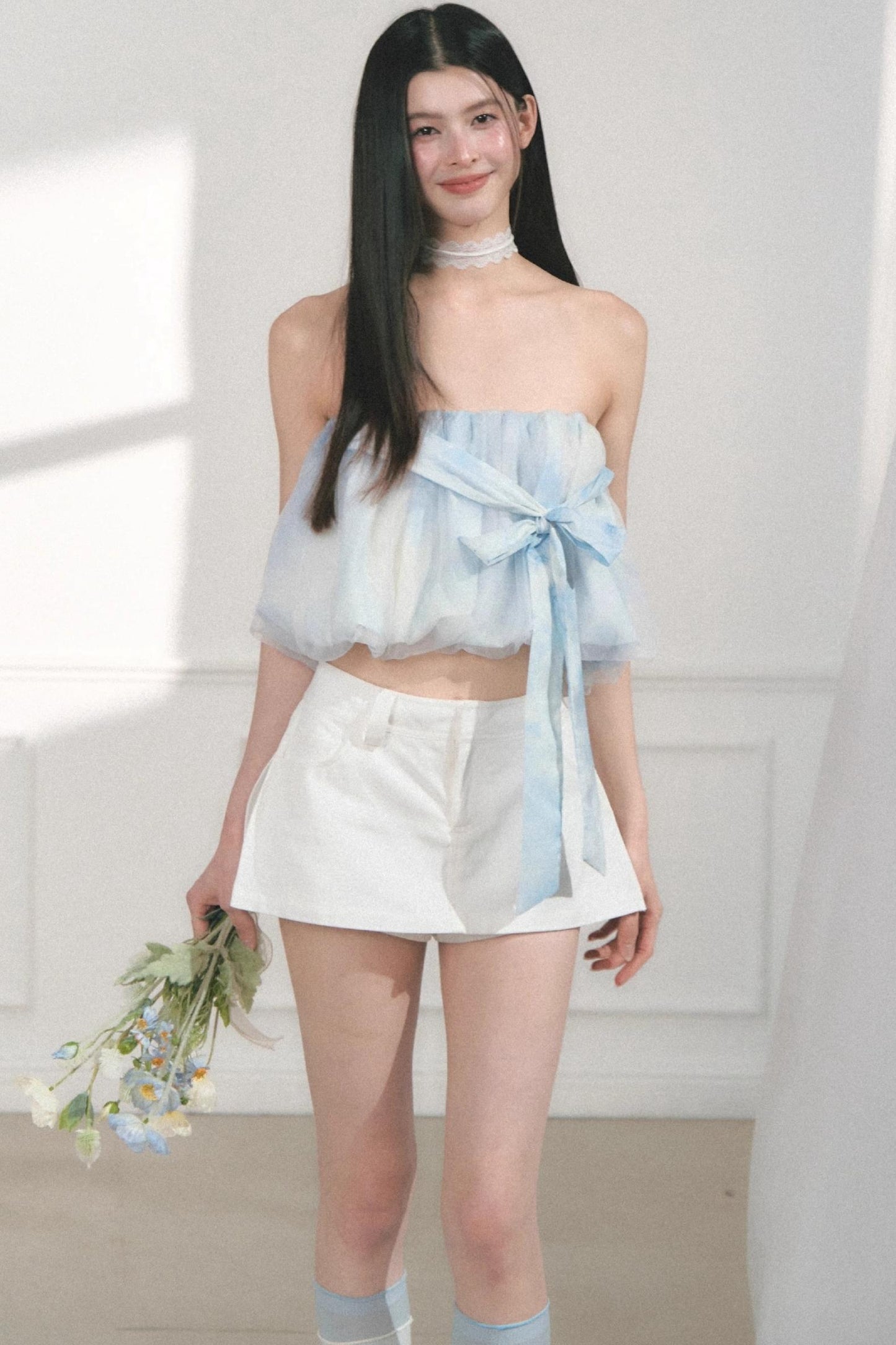 Sea Salt Jasmine Bustier Skirt