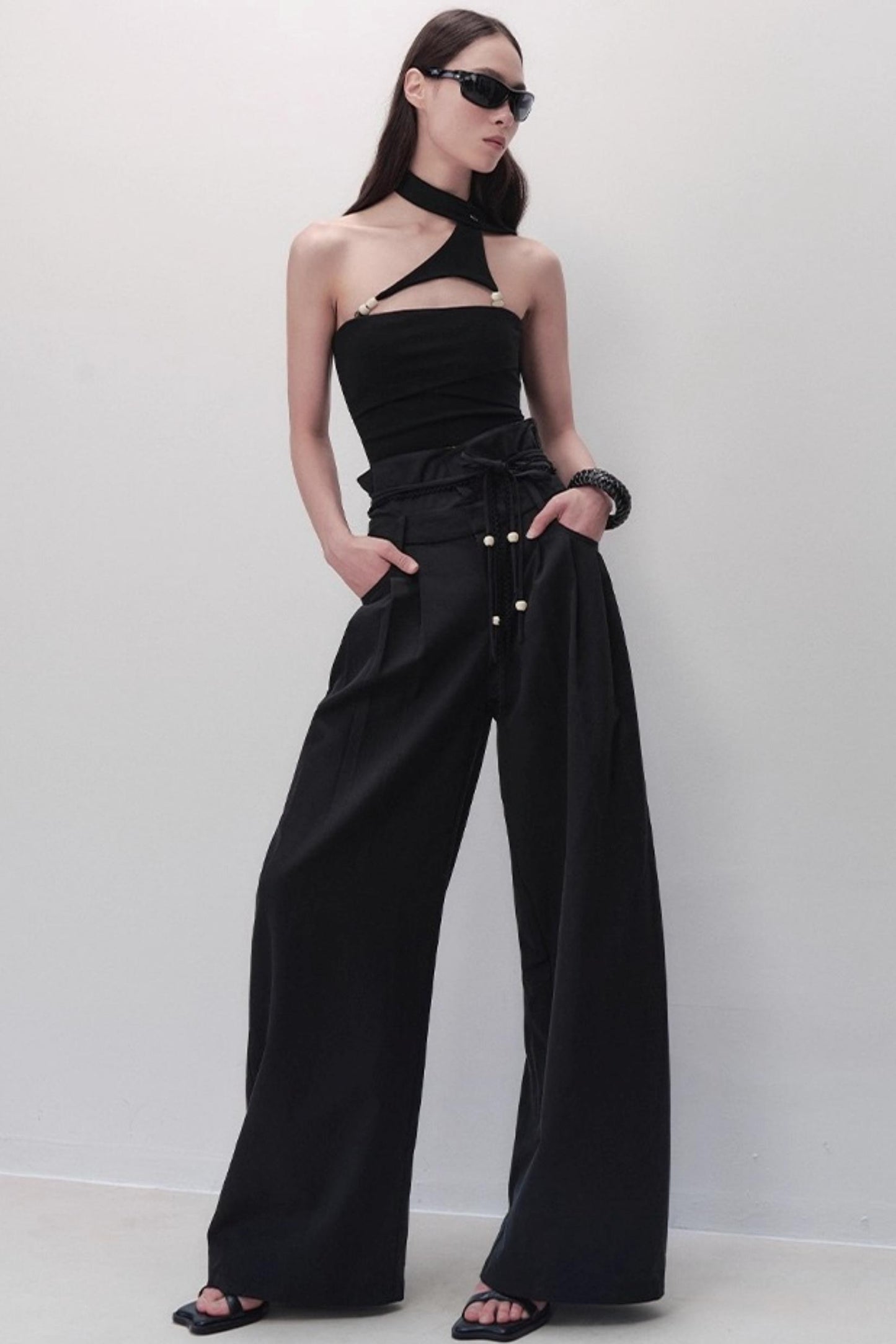 Reflection Black Camisole