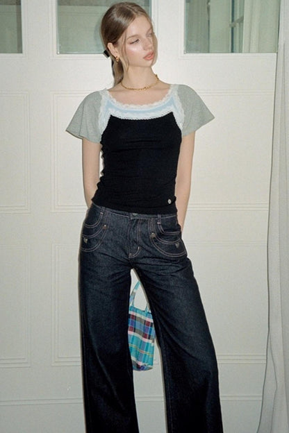 Summer Trail Curved Jeans