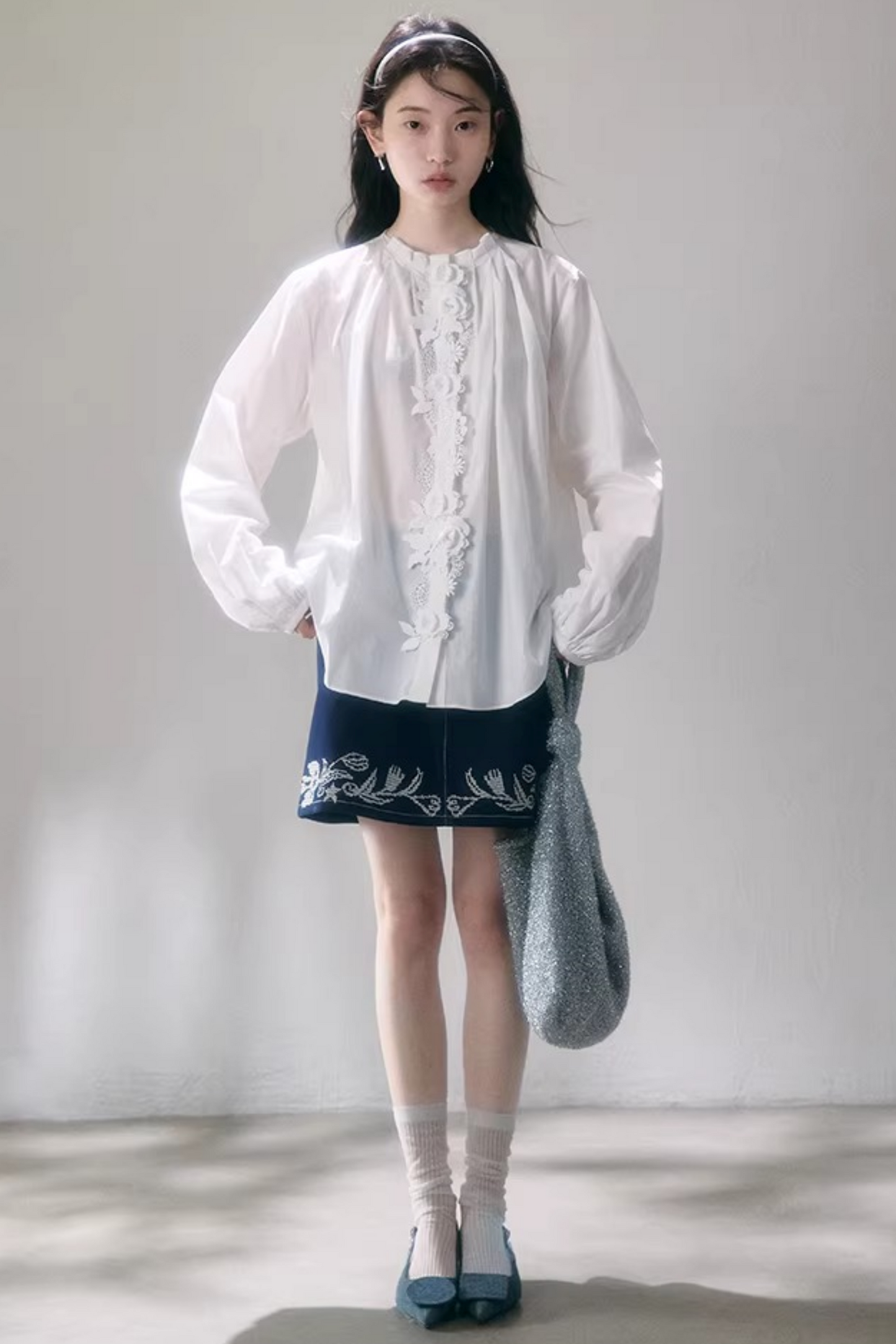 Jasmine Floral Lace Blouse