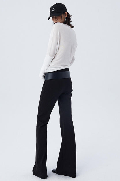 Ourhour Loose Long-Sleeved Sweatshirt