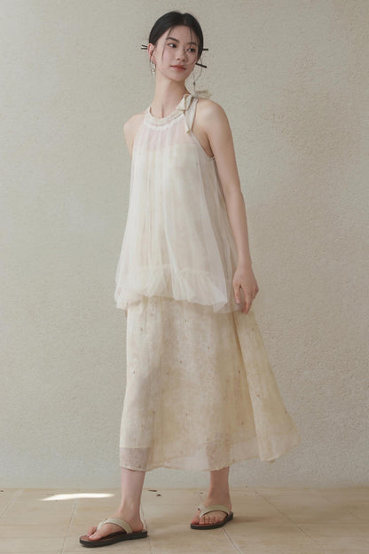 Summer Cloud Mesh Dress