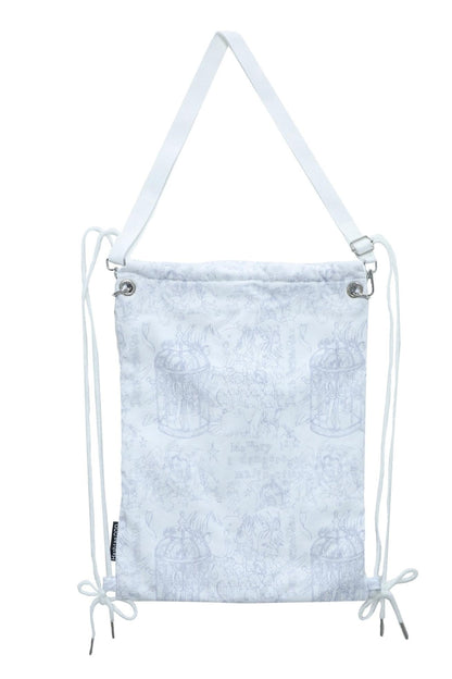 Dreamcore Double Shoulder Sweatshirt Drawstring Bag