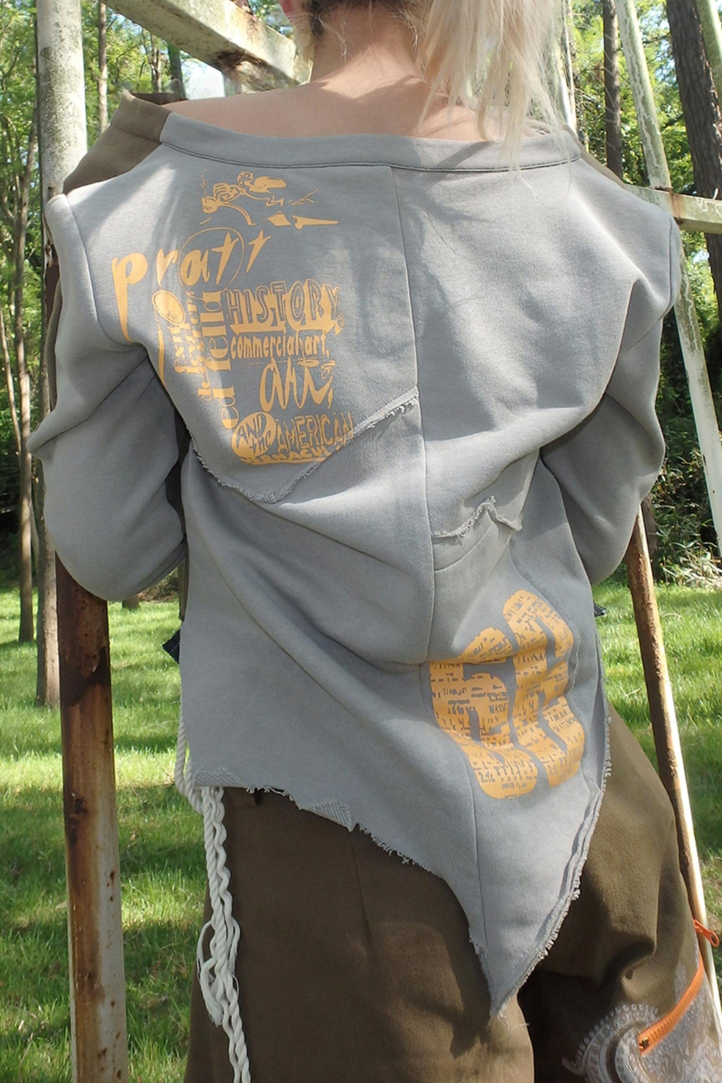 Color-Block Short Jacket