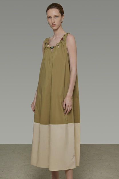 Summer Halter A-Line Dress