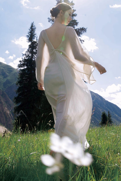 Cool Fairy Bat Sleeve Dress