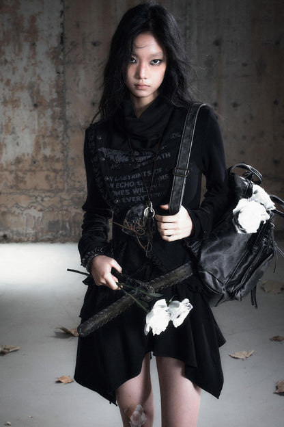 Wandering Wind Texture Dress