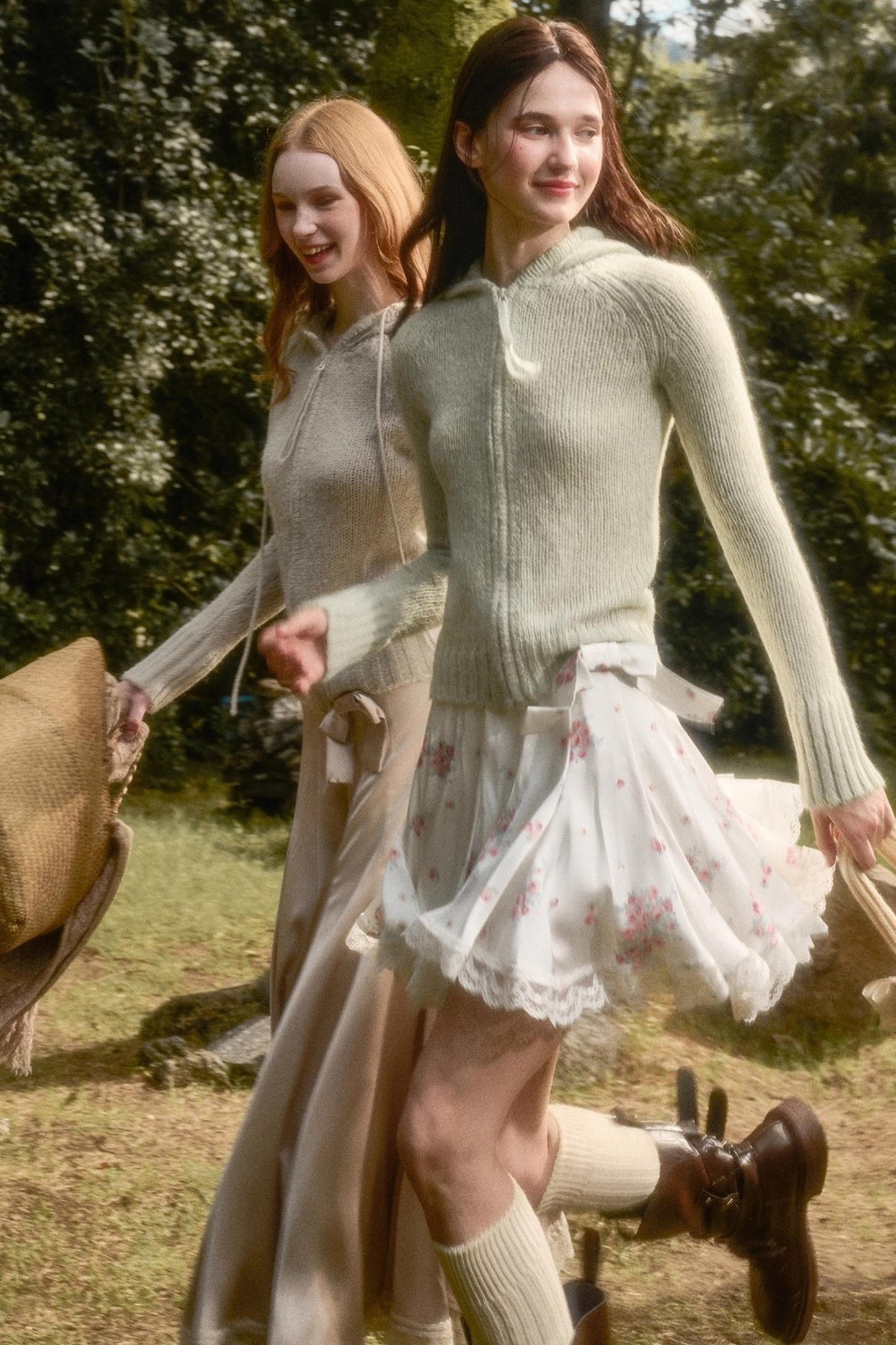 Shiny Satin Maxi Skirt