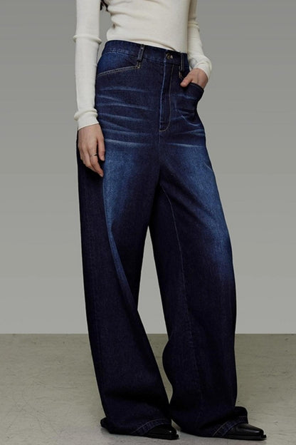 Vintage Winter High-Waisted Slimming Jeans