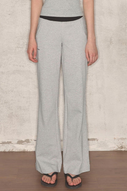 Summer Color-Block Wide-Leg Pants