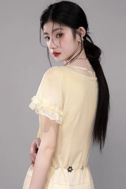 Sweet Character Patchwork Dress