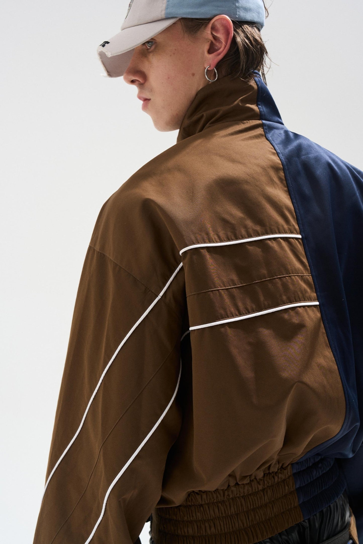 Casual Cropped Zip-Up Jacket