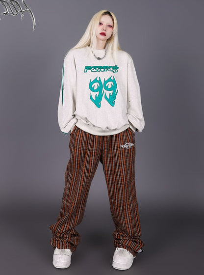 Hip hop wide-leg pants