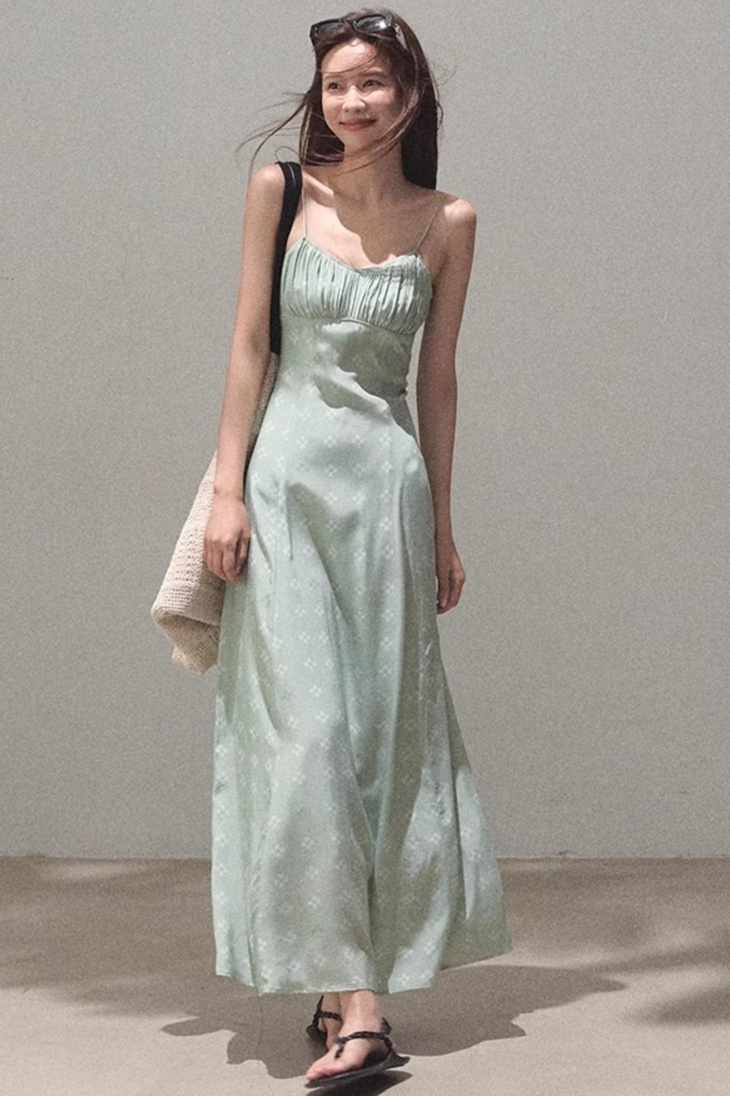 Summer Halter A-Line Dress