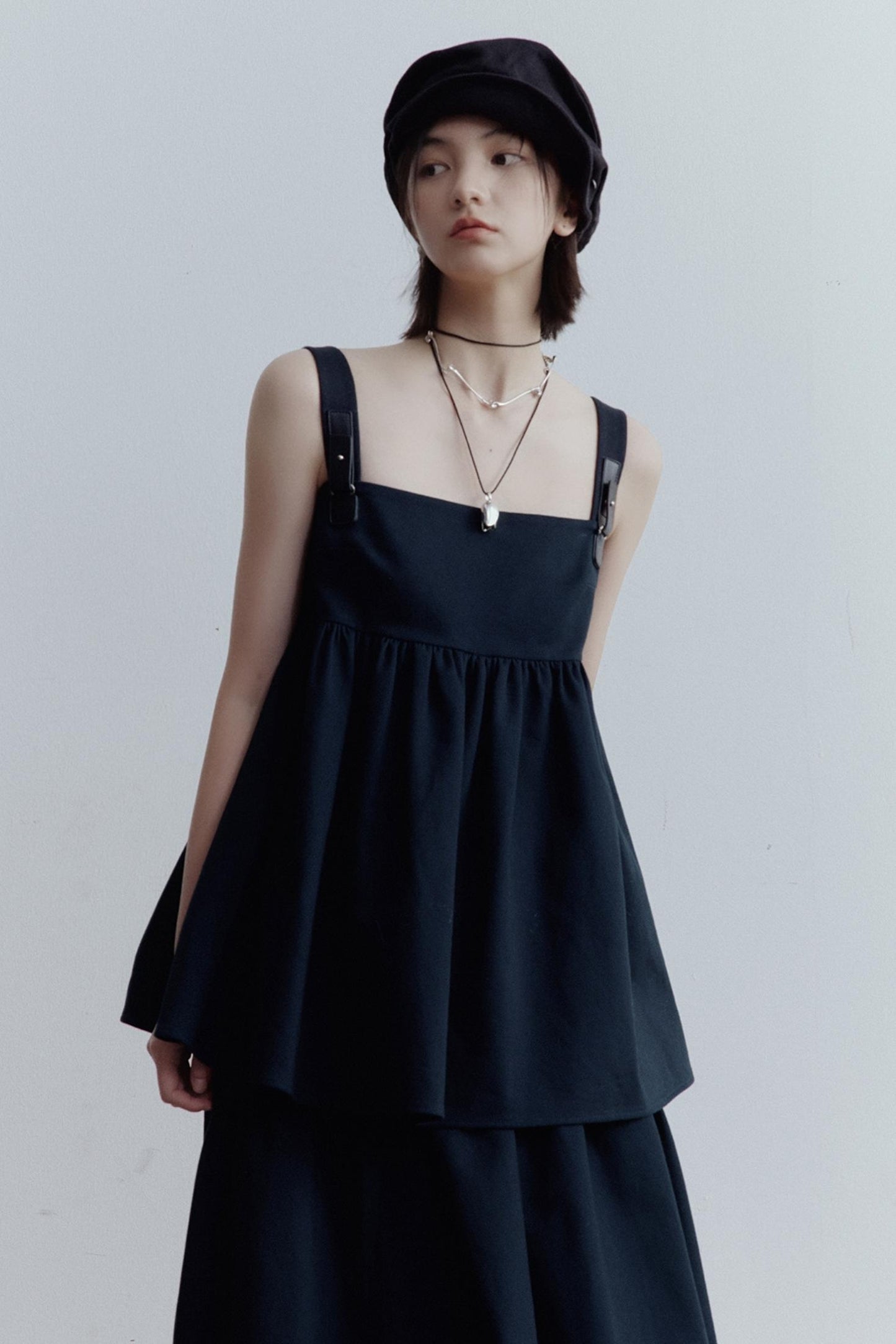 Deconstructing Linen Newsboy Hat