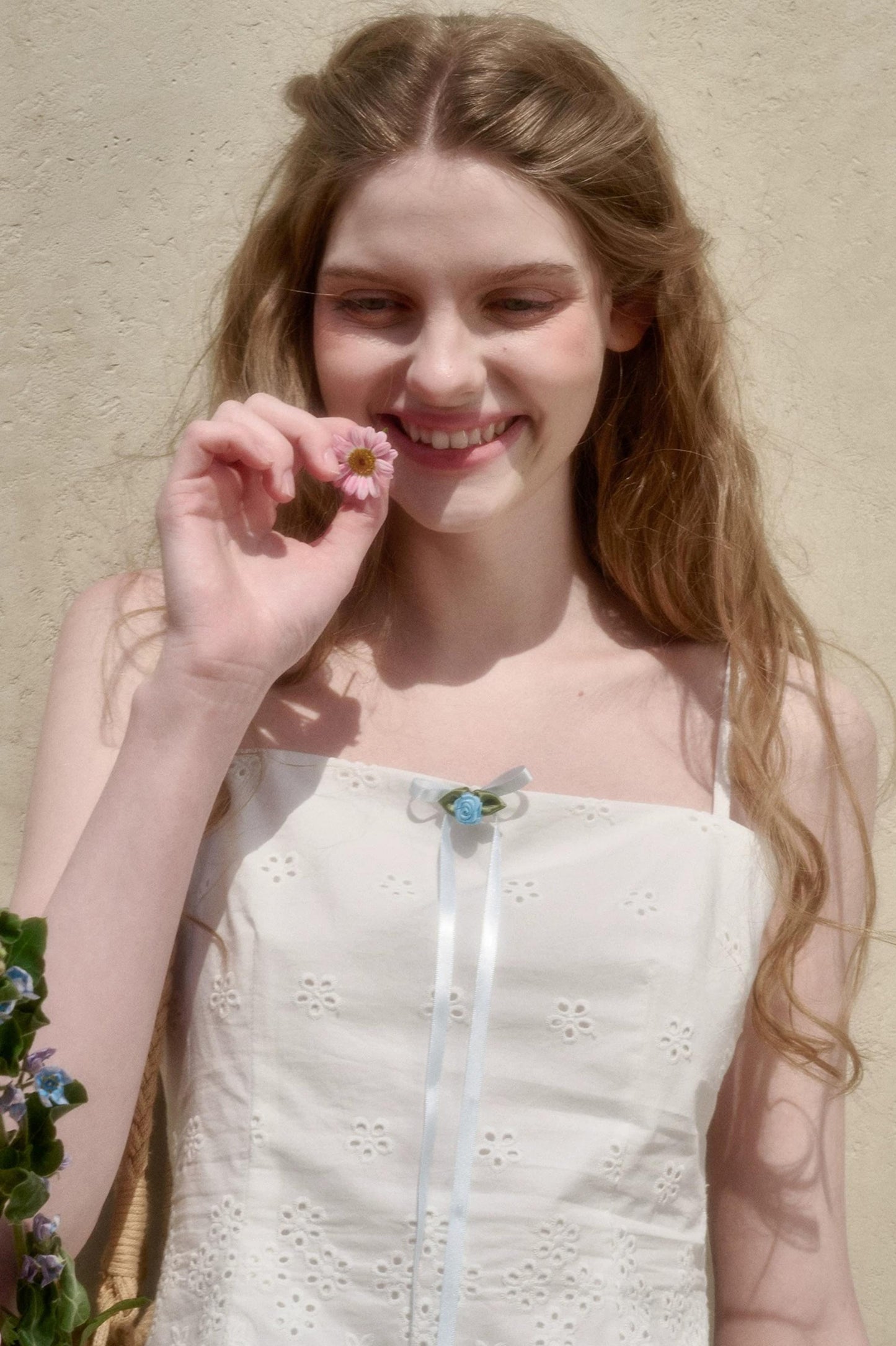 White Jasmine Cotton Embroidered Set-Up
