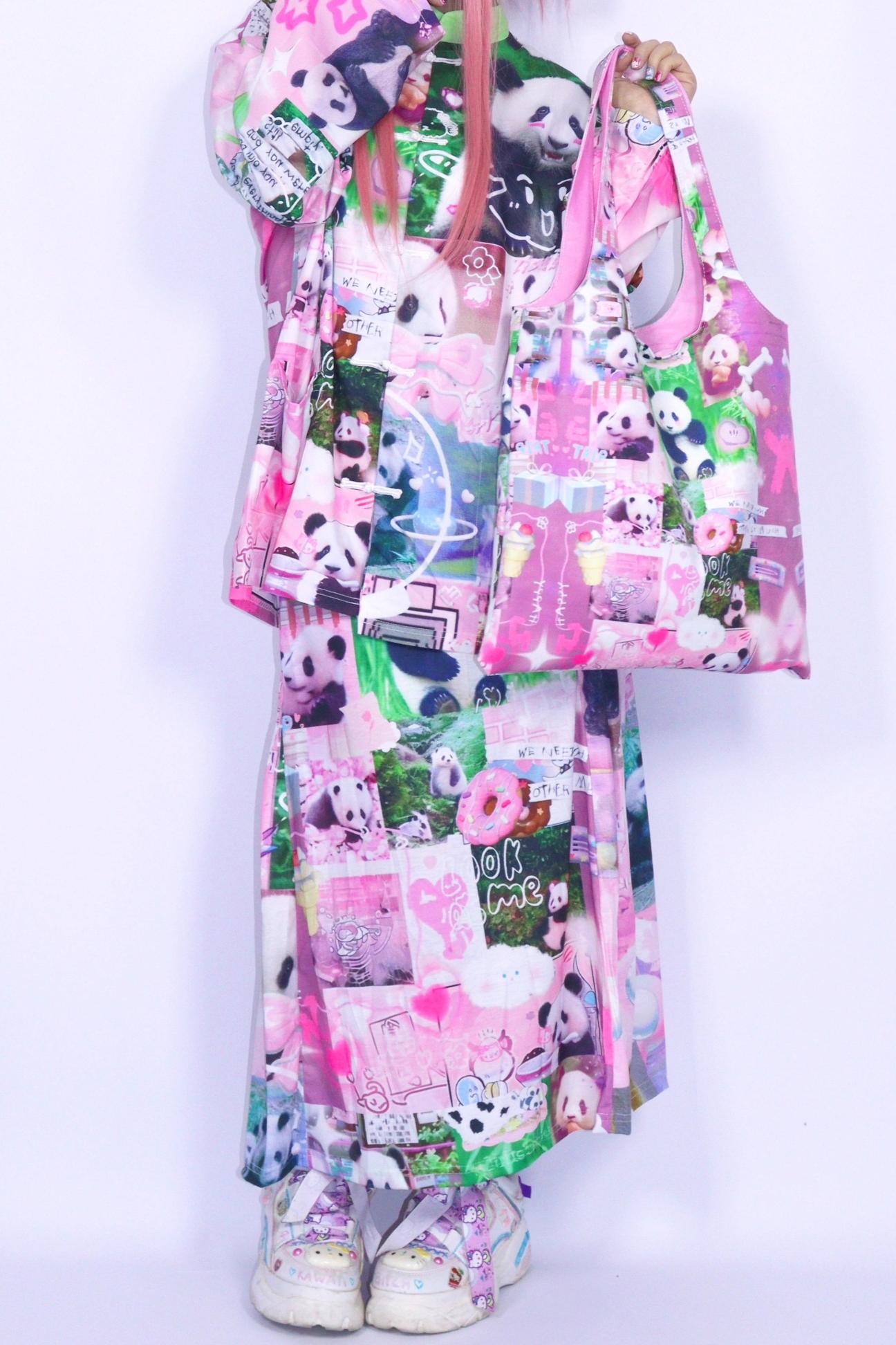 Panda Cartoon Long Skirt