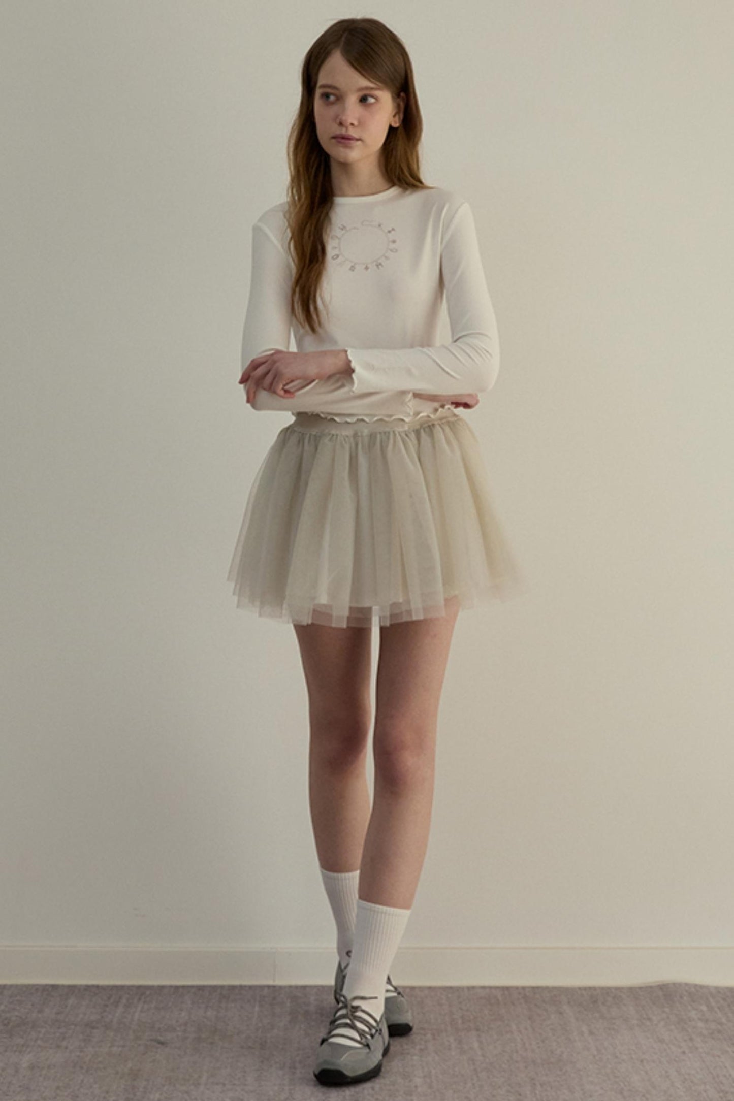 Star River Lace Sleeve Top