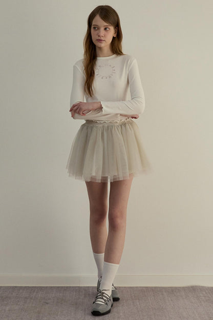 Star River Lace Sleeve Top