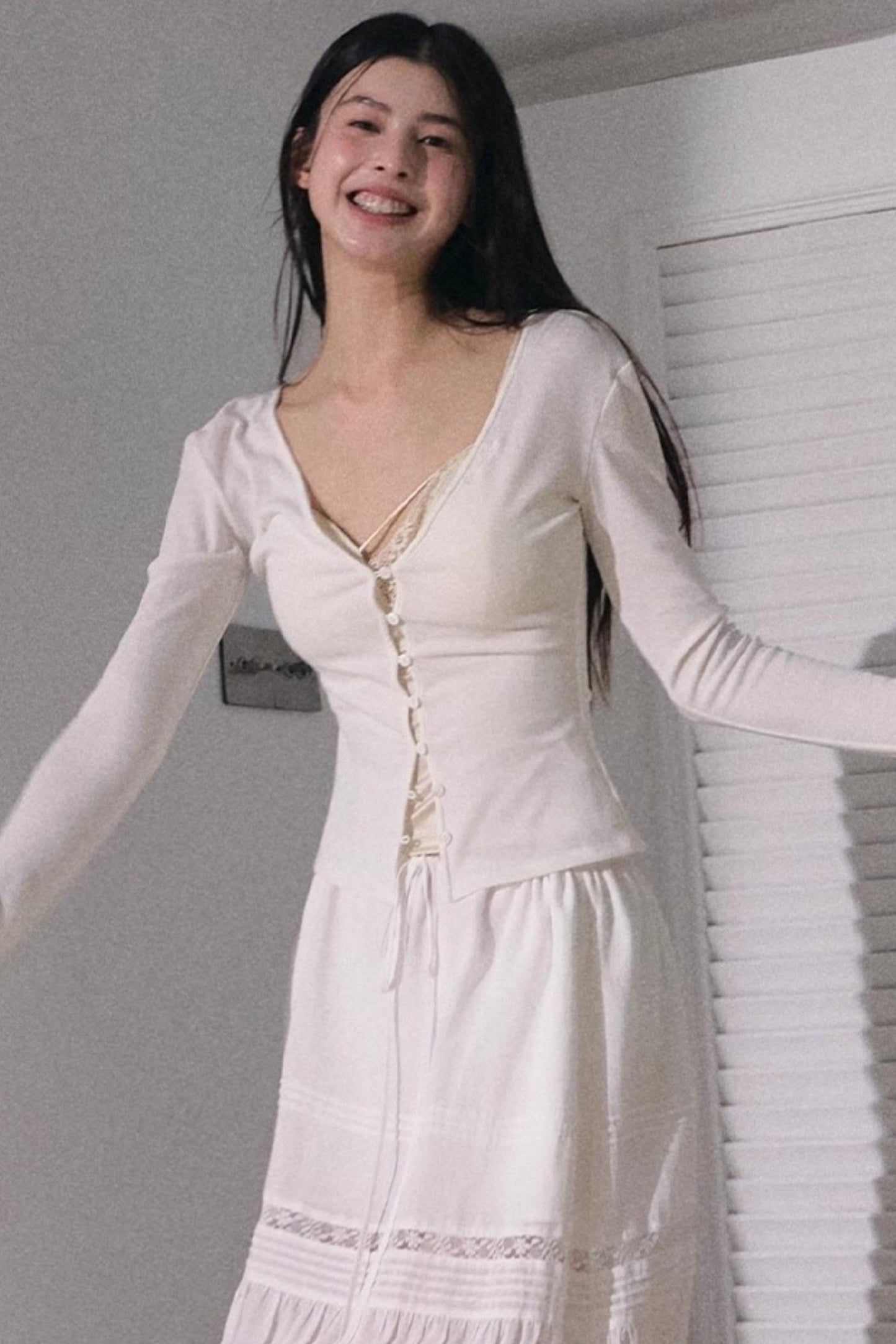 Bohemian Cotton Lace Skirt