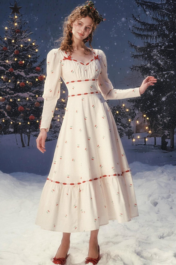 Red Velvet Lace Corset Dress Set-Up