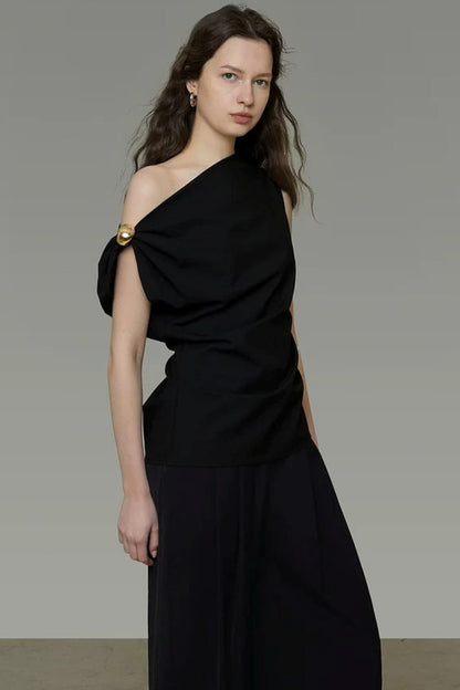 Off-Shoulder Slim Top