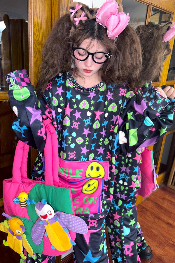 Dopamine Velvet-Lined Sweatshirt