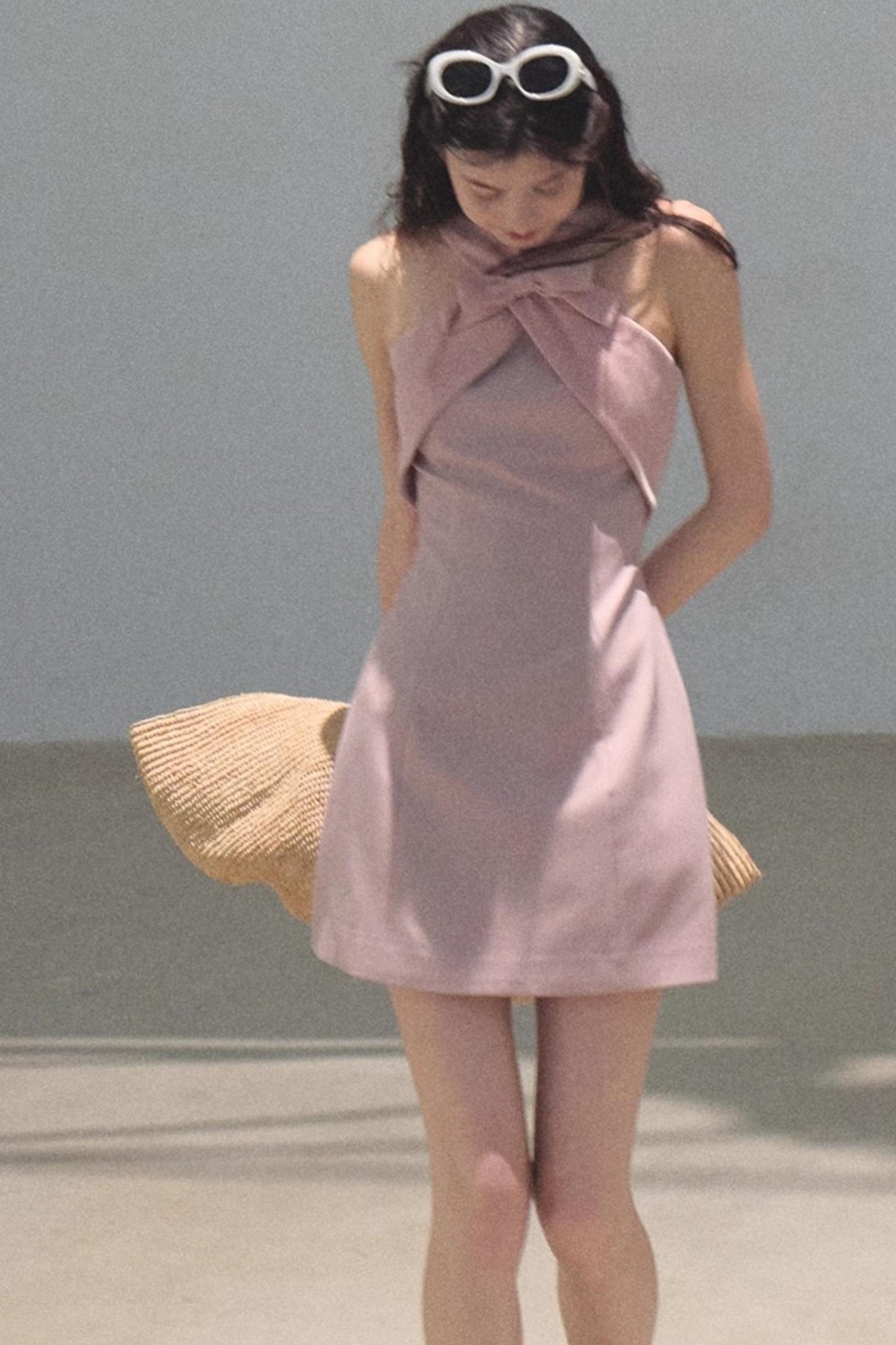 A-Line Cinched Waist Dress