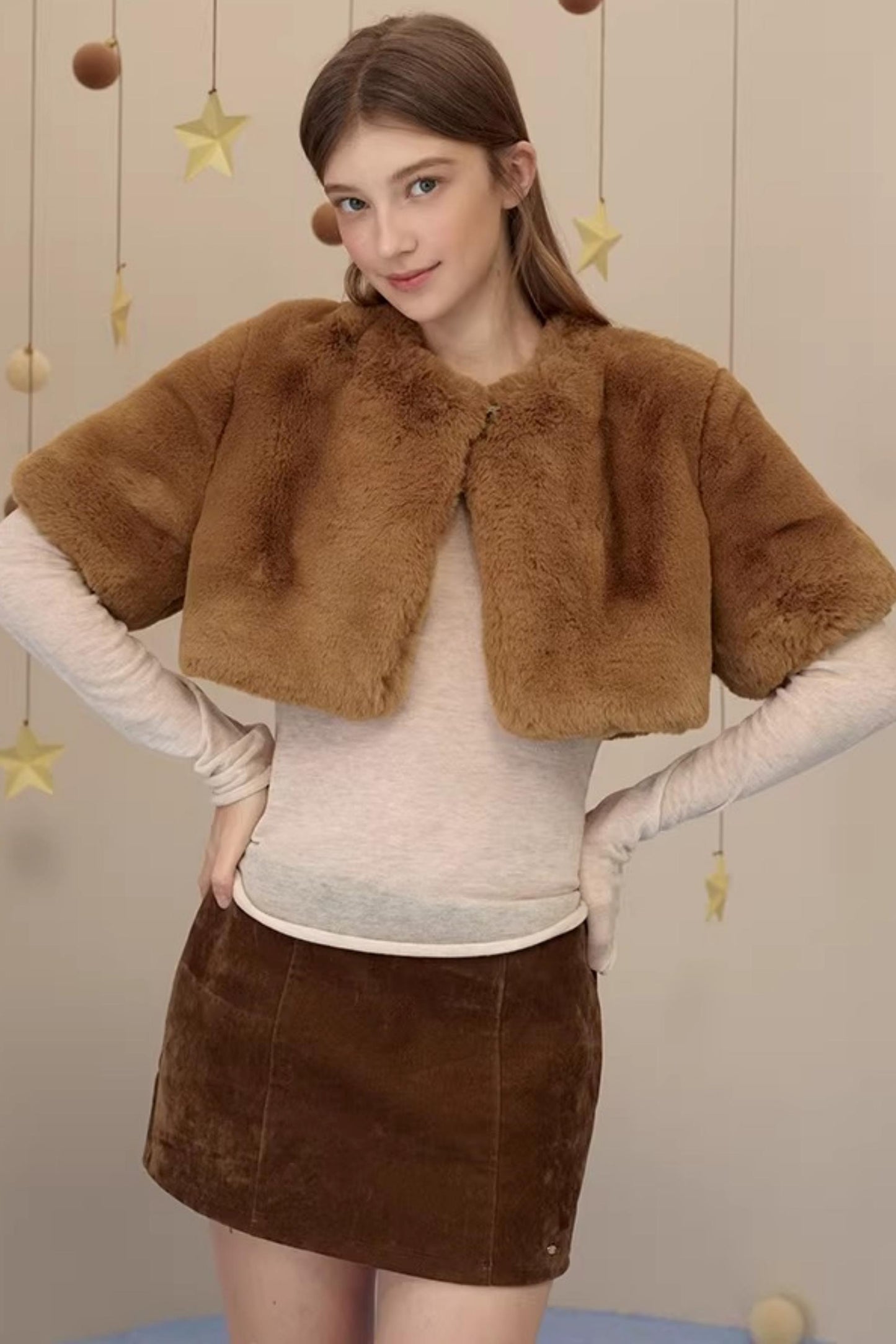 어반 레트로 A라인 스커트