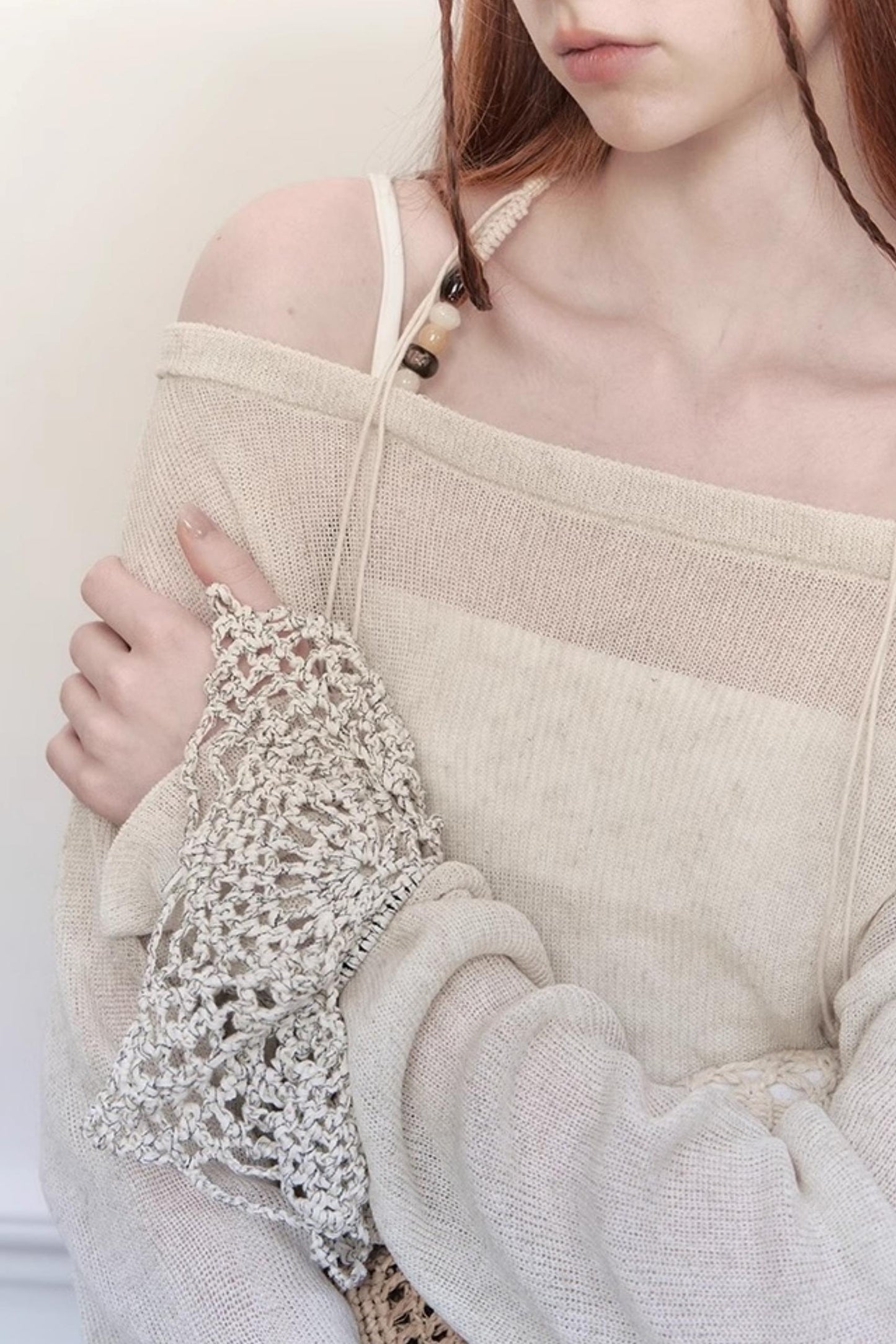 Floral Knitted Headband