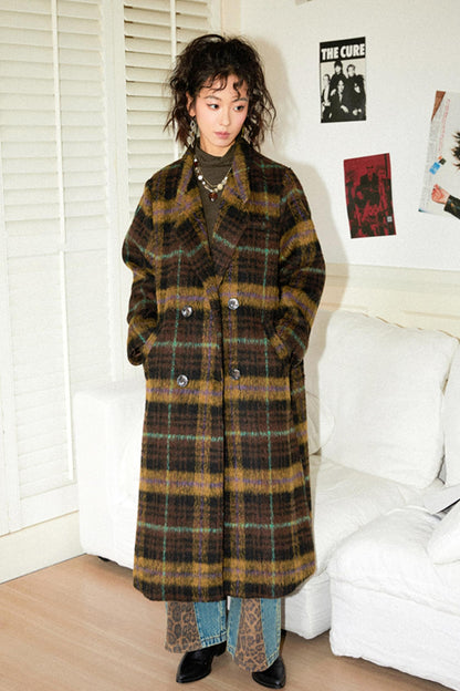 Chemical Girl Sunset Plaid Coat