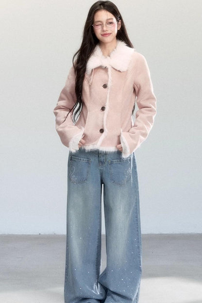 Winter Korean Fur Plush Jacket