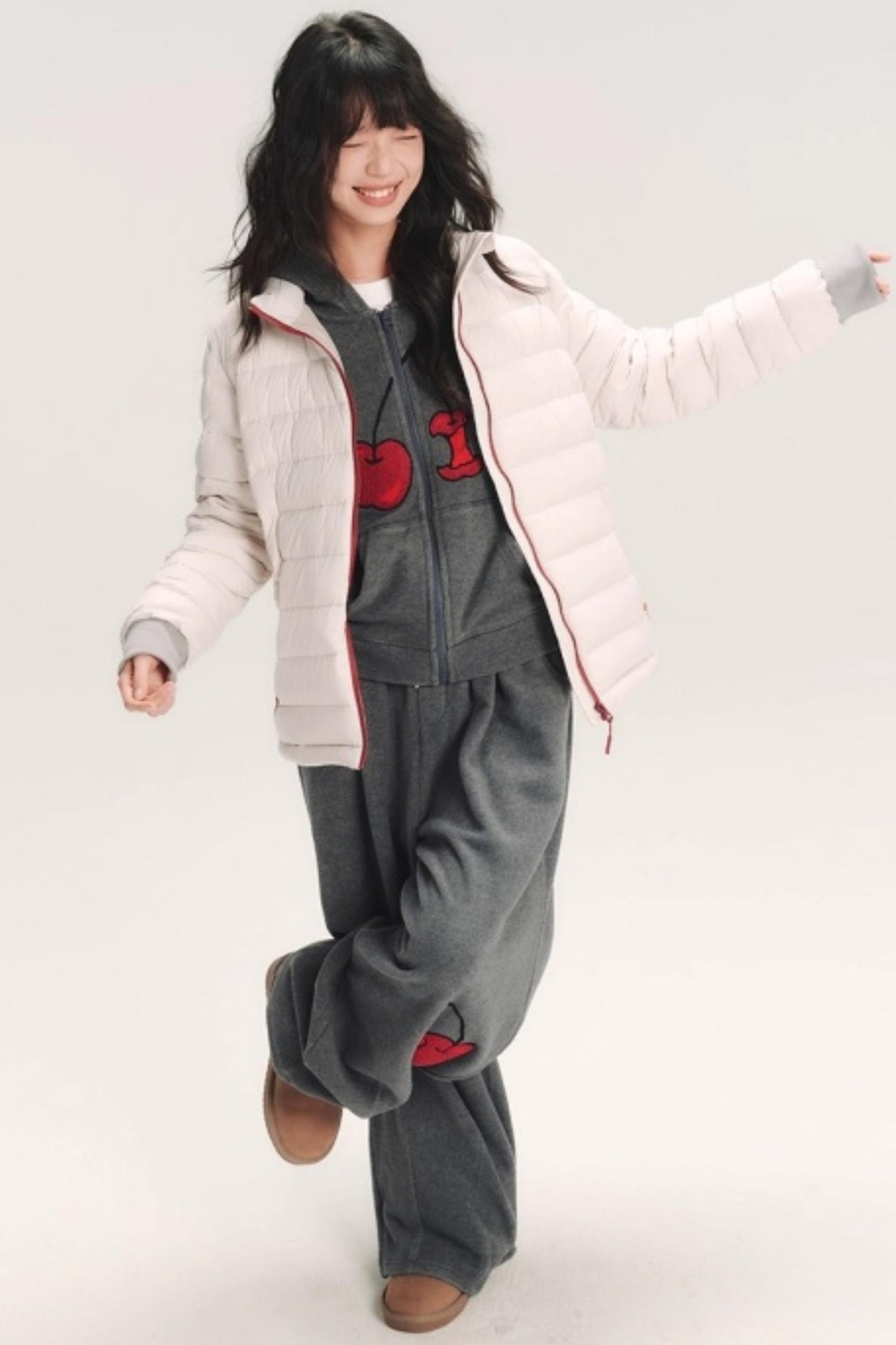 Hand-Painted 3D Embroidery Pants